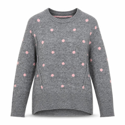 Womens UK Size XS H&M Grey Pullover Jumper