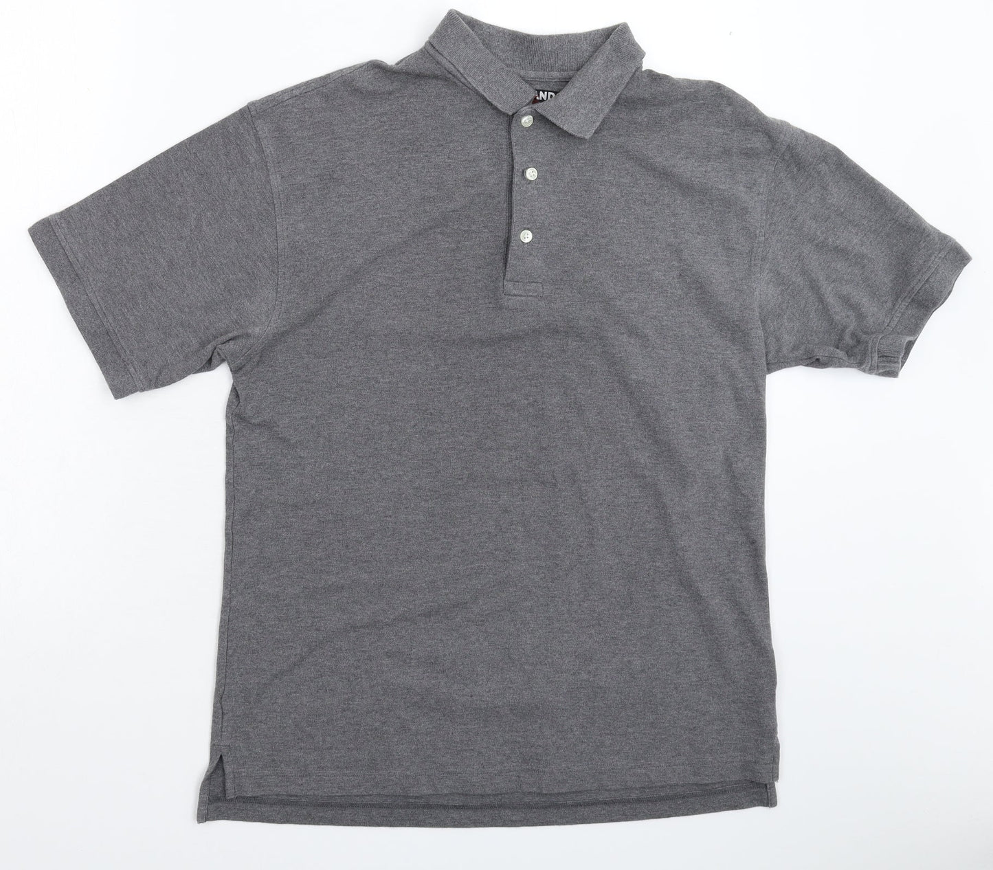 Kirkland Mens Grey    Polo Size M