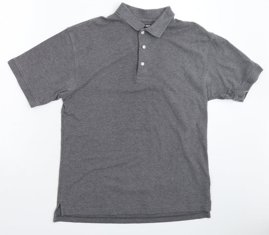 Kirkland Mens Grey    Polo Size M