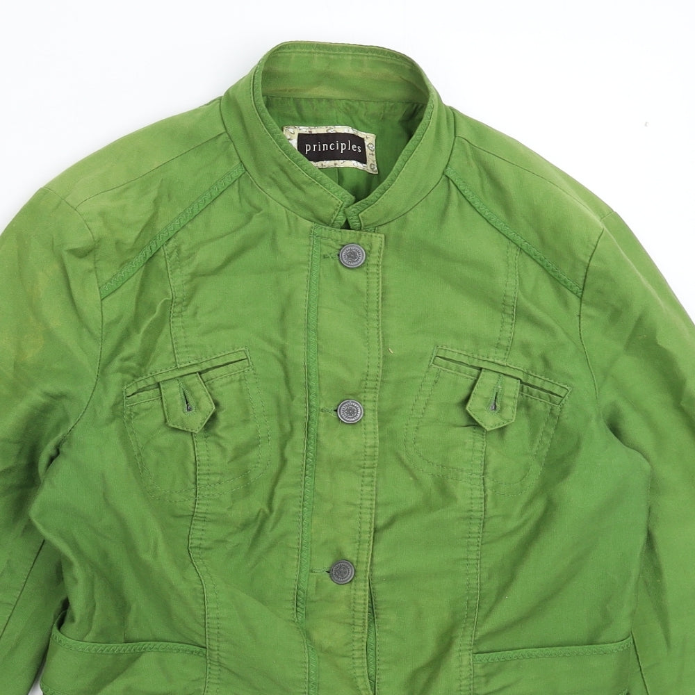 Principles Womens Green   Jacket  Size 10