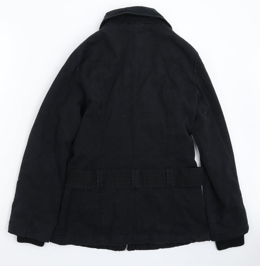 Womens UK Size 10 Dorothy Perkins Black Jacket