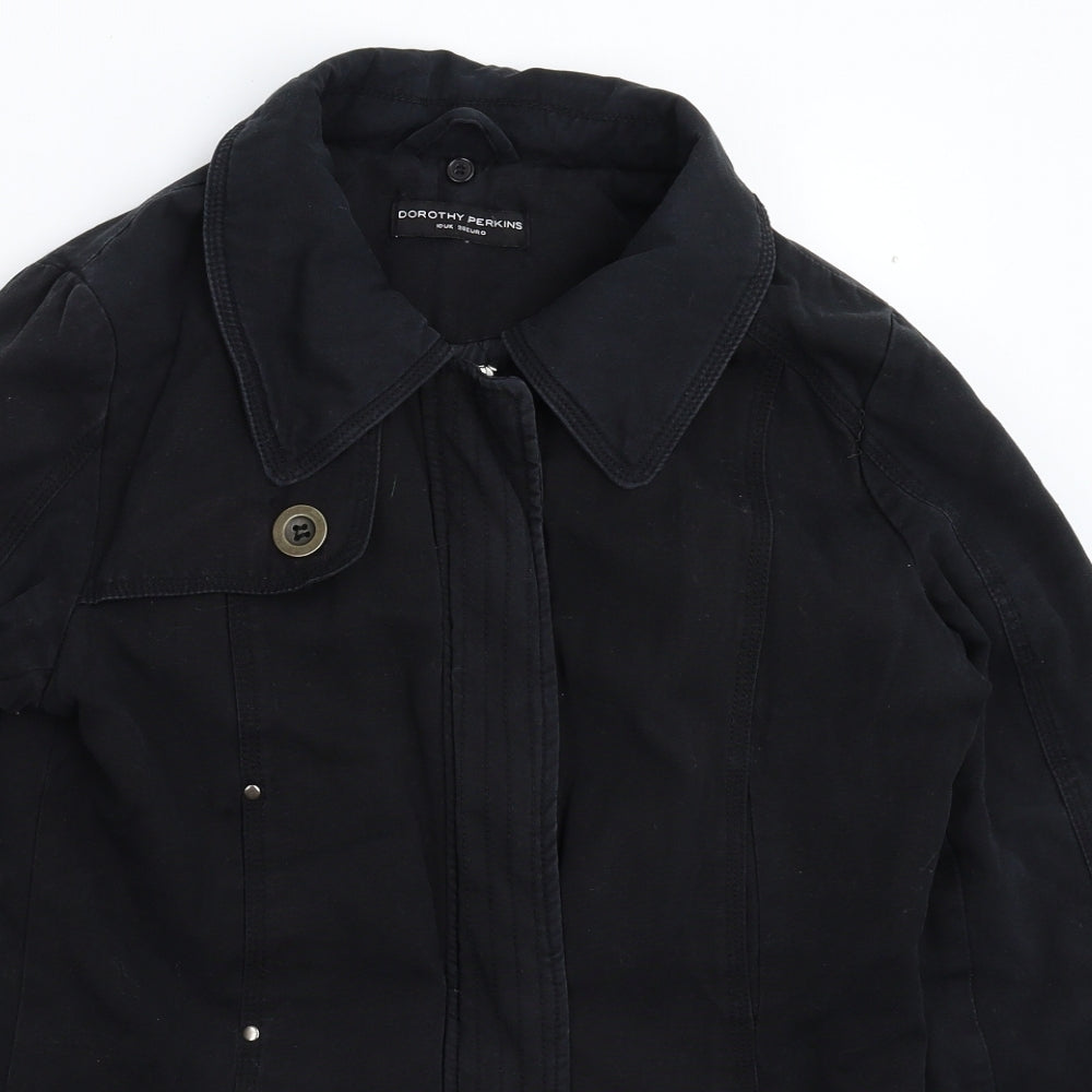 Womens UK Size 10 Dorothy Perkins Black Jacket