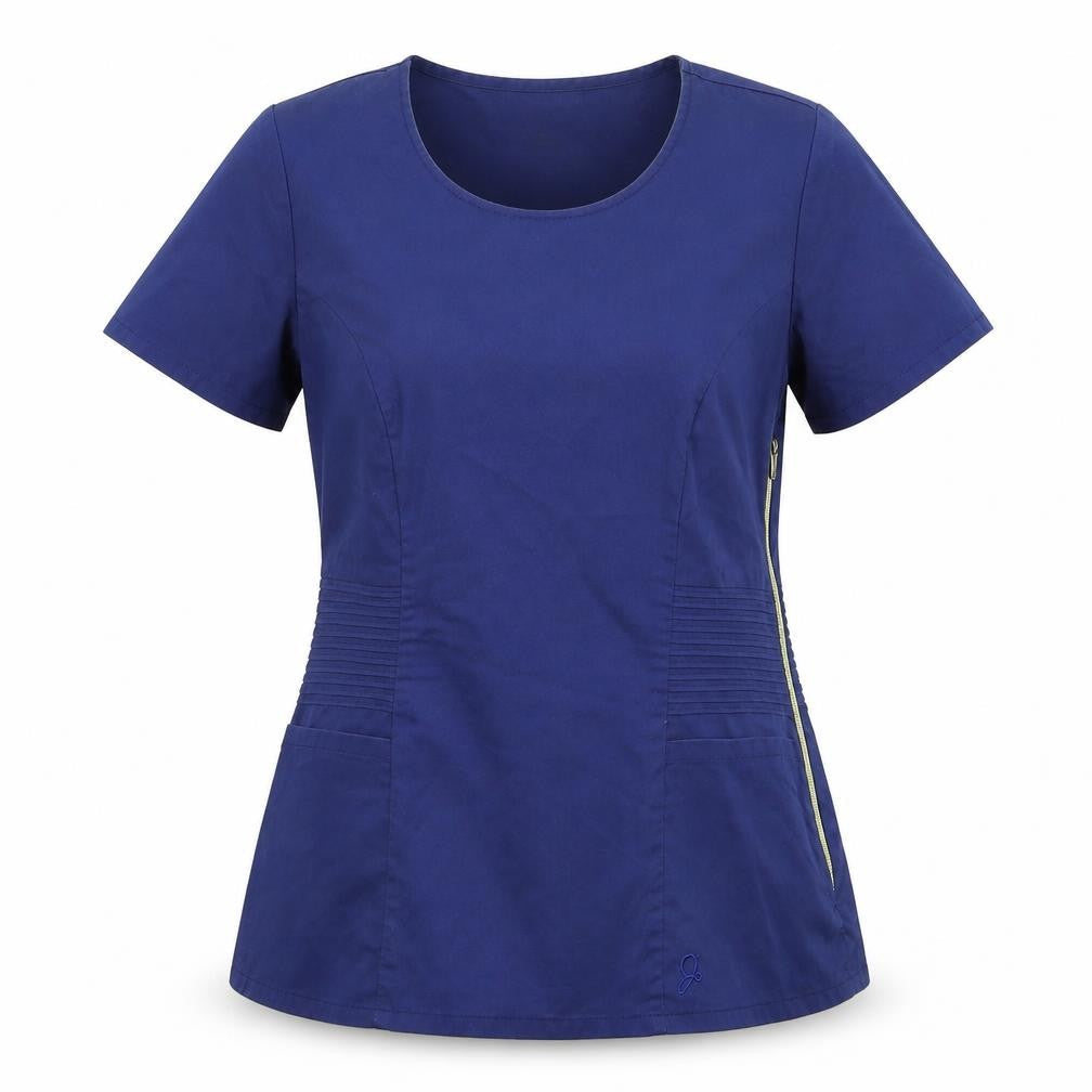 Womens UK Size 10 Preworn Blue Basic T-Shirt