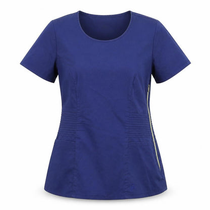 Womens UK Size 10 Preworn Blue Basic T-Shirt