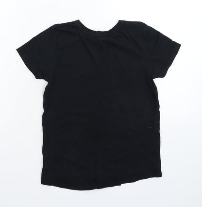 Primark Boys Black   Basic T-Shirt Size S  - Fortnite