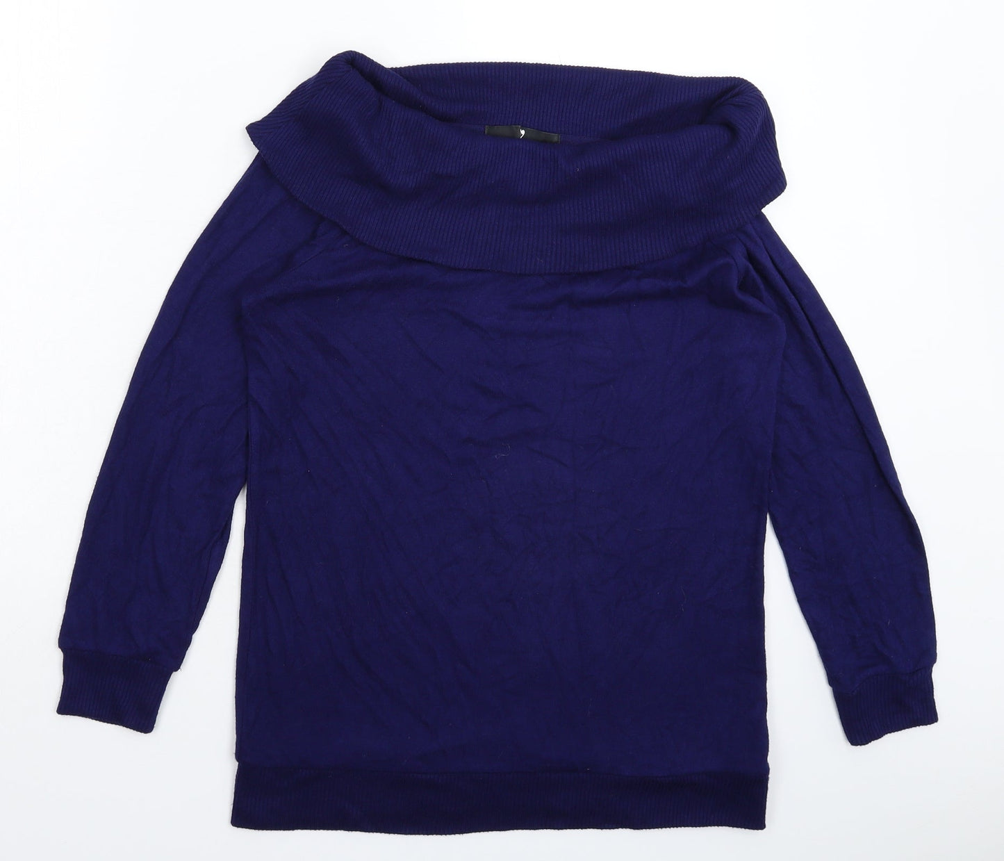 Womens UK Size 10 Very Blue Pullover Jumper
