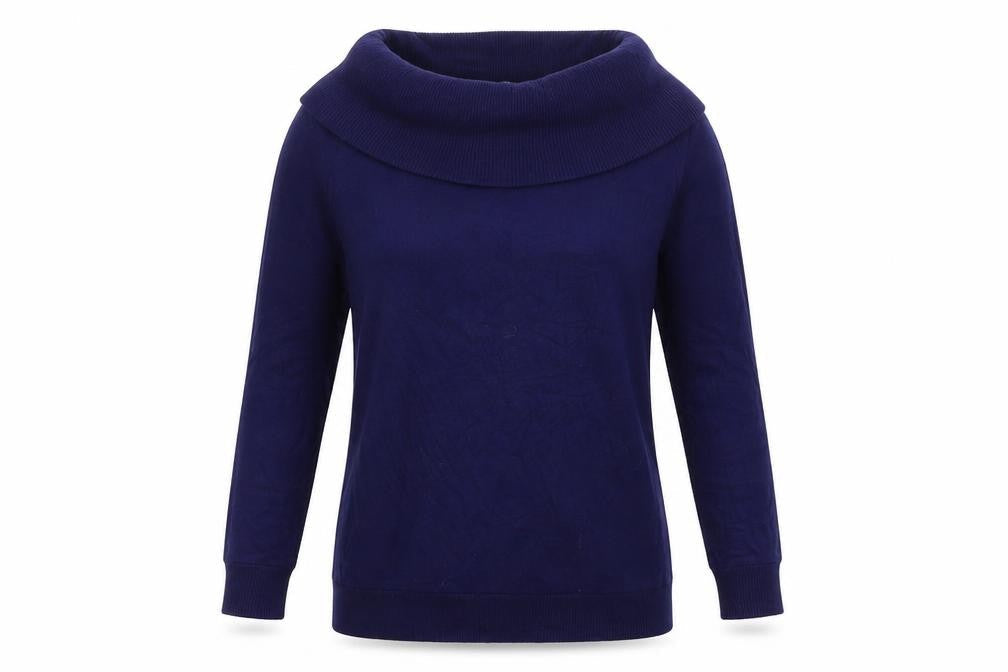 Womens UK Size 10 Very Blue Pullover Jumper