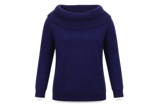 Womens UK Size 10 Very Blue Pullover Jumper