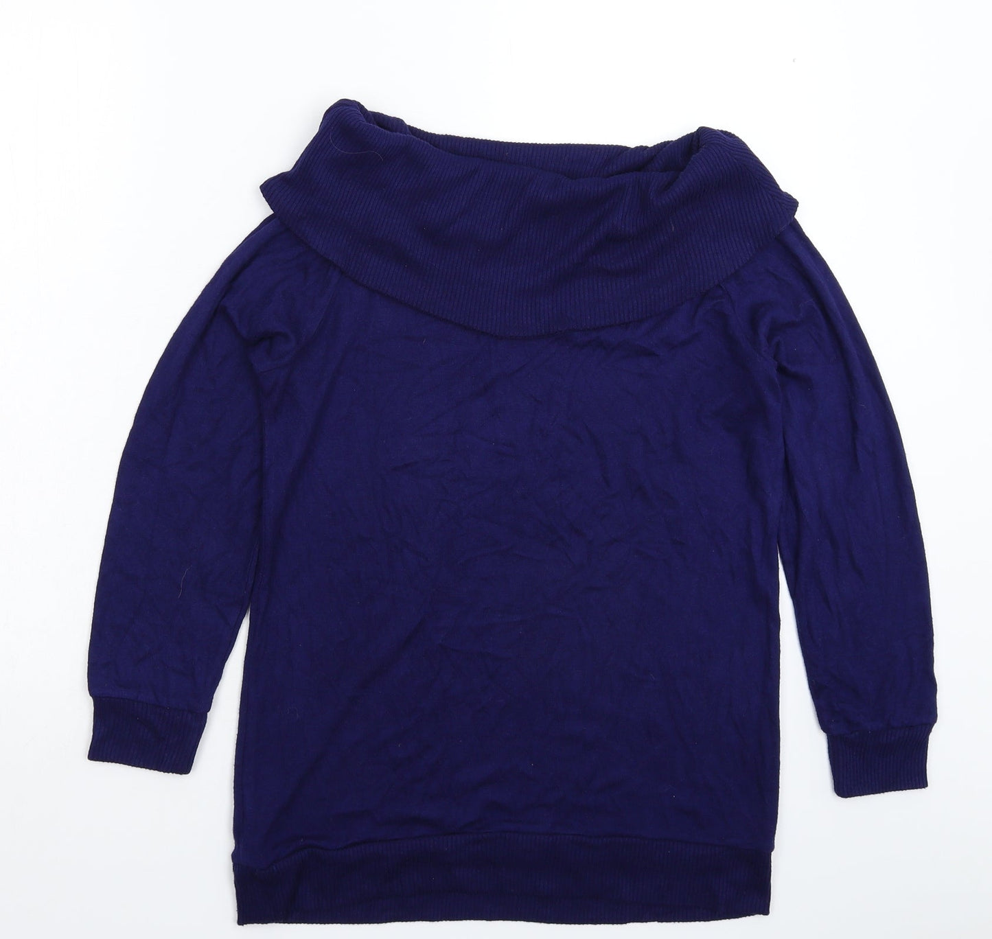 Womens UK Size 10 Very Blue Pullover Jumper