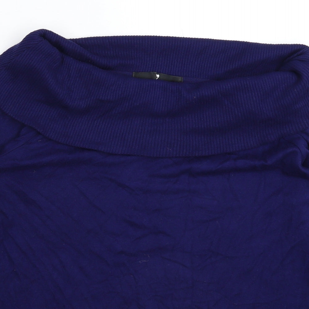 Womens UK Size 10 Very Blue Pullover Jumper