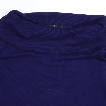 Womens UK Size 10 Very Blue Pullover Jumper
