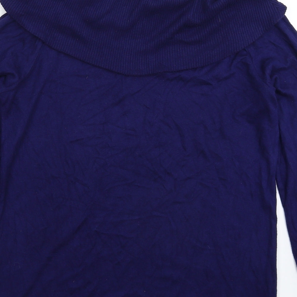 Womens UK Size 10 Very Blue Pullover Jumper