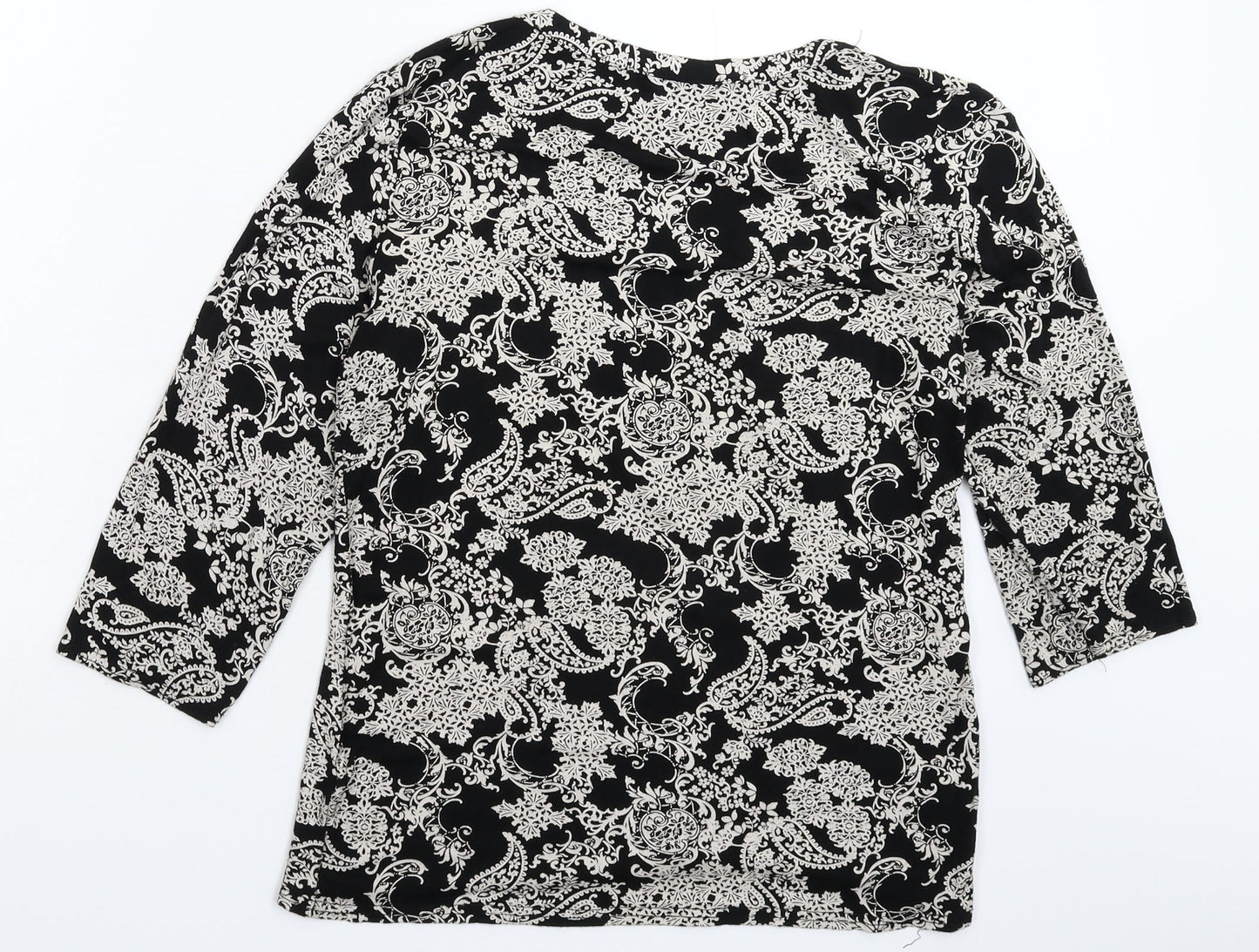 CMD Womens Black   Basic T-Shirt Size 14