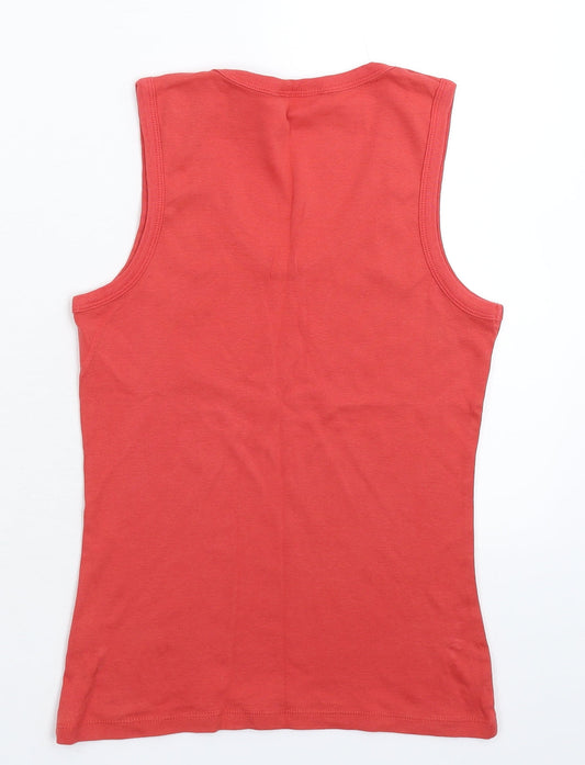 Editions Womens Pink   Basic Tank Size 10