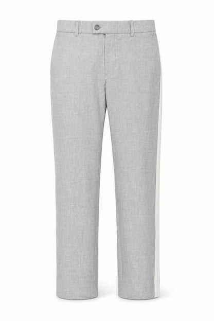 boohooMAN Mens Grey Trousers Size 28 in L27 in