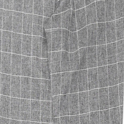 Boohoo man Mens Grey Check  Trousers  Size 28 in L26 in