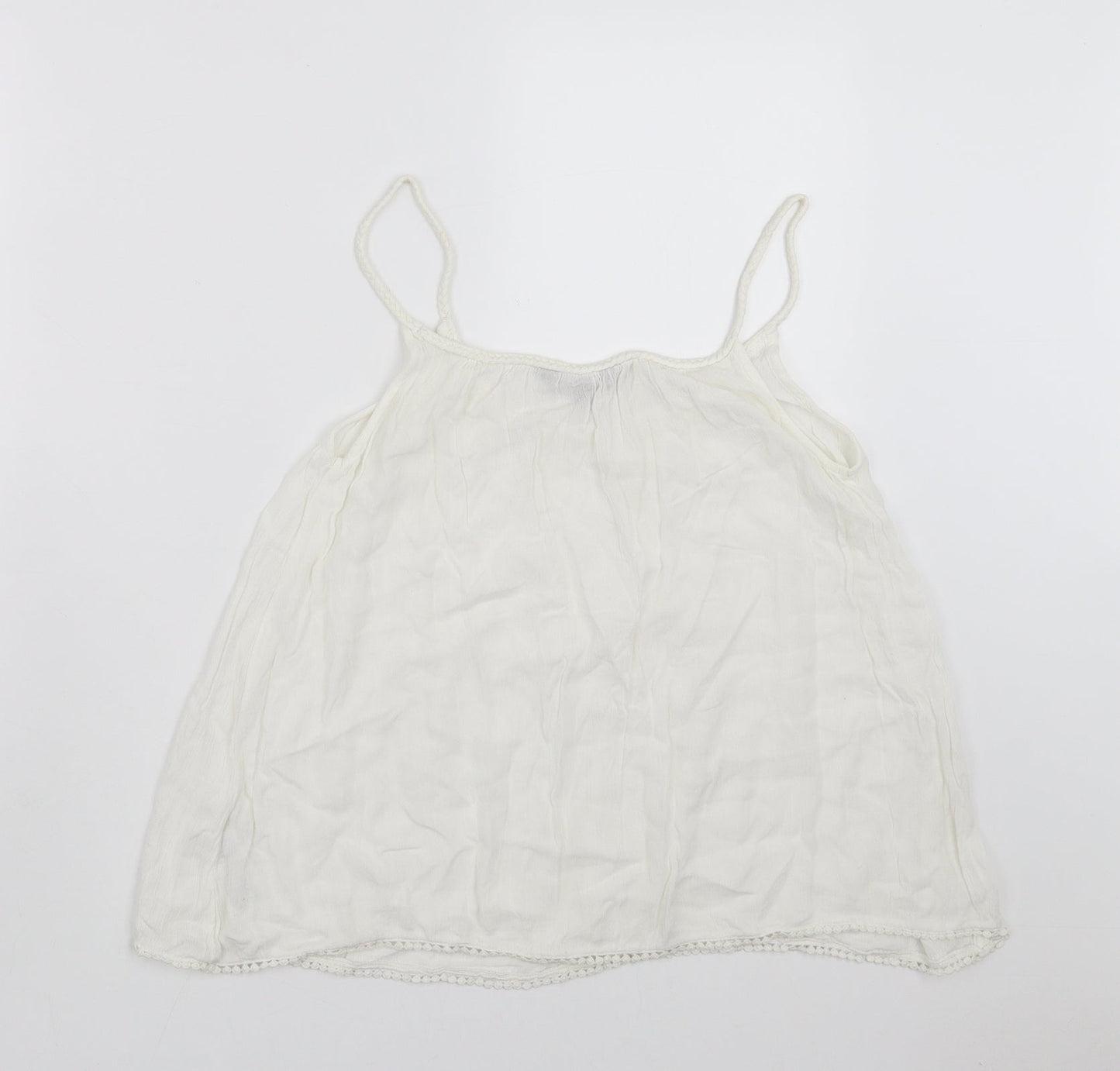 Womens UK Size 8 New Look Ivory Camisole Blouse