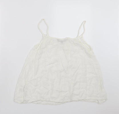 Womens UK Size 8 New Look Ivory Camisole Blouse