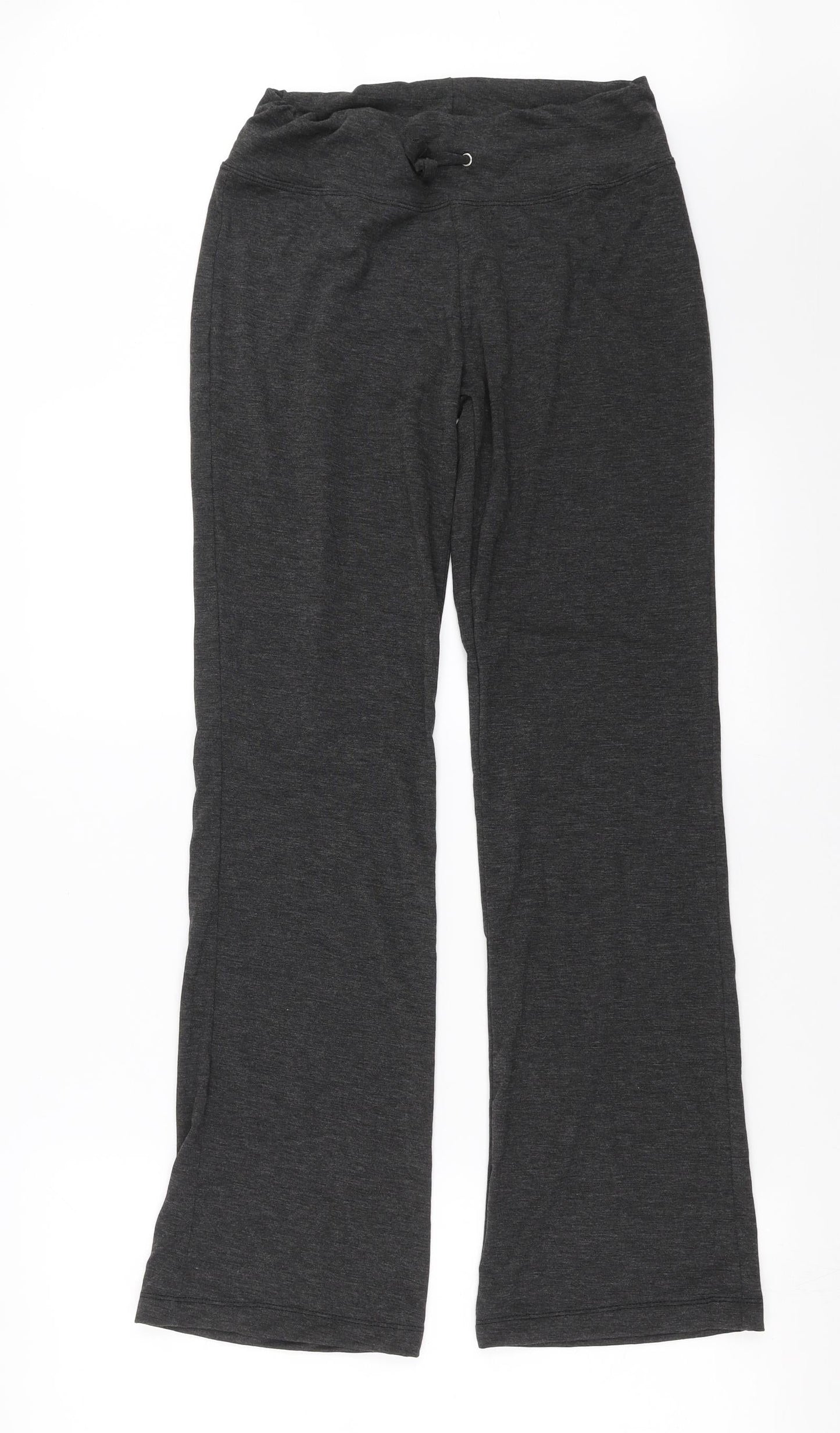 Womens UK Size L Preworn Regular Fit  Grey Trousers
