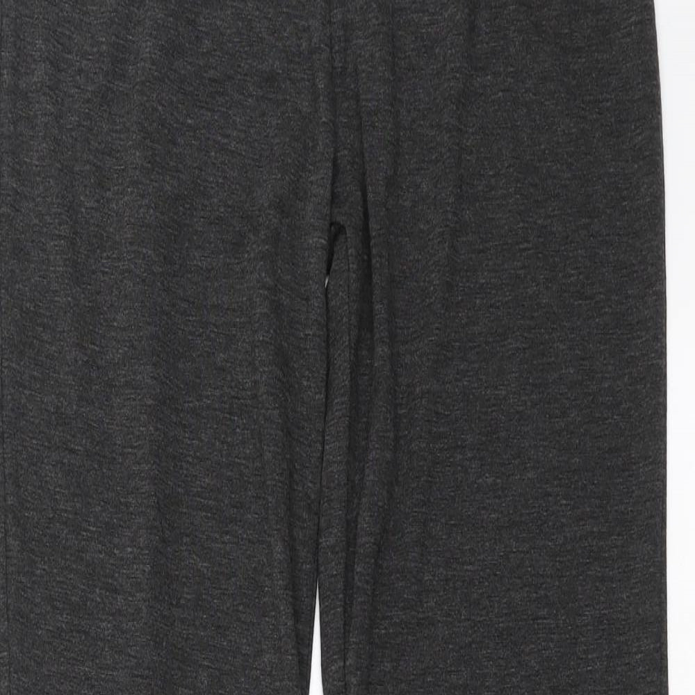 Womens UK Size L Preworn Regular Fit  Grey Trousers