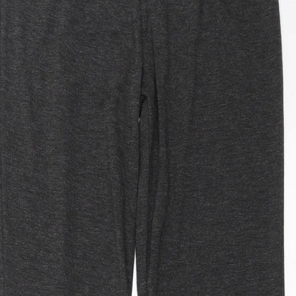 Womens UK Size L Preworn Regular Fit  Grey Trousers