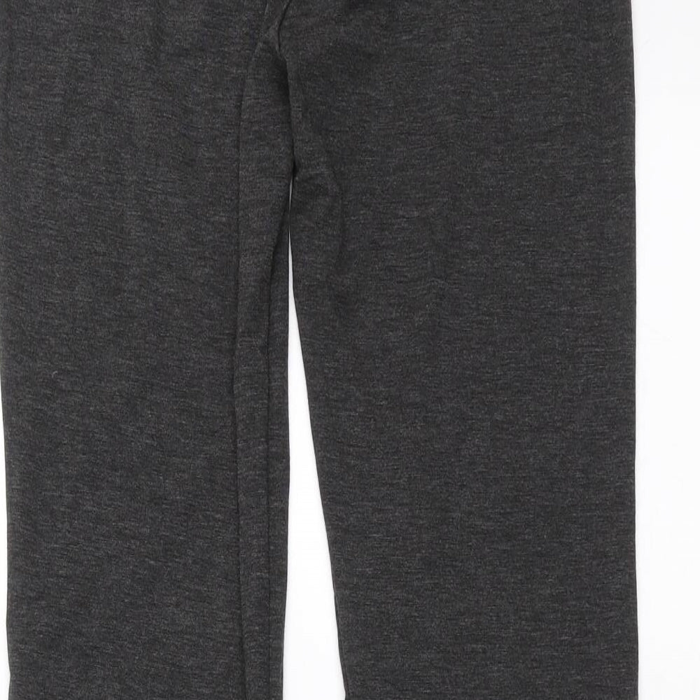 Womens UK Size L Preworn Regular Fit  Grey Trousers