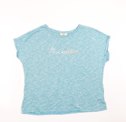 Papaya Womens Blue  Knit Pullover Jumper Size 20  - Think Happy