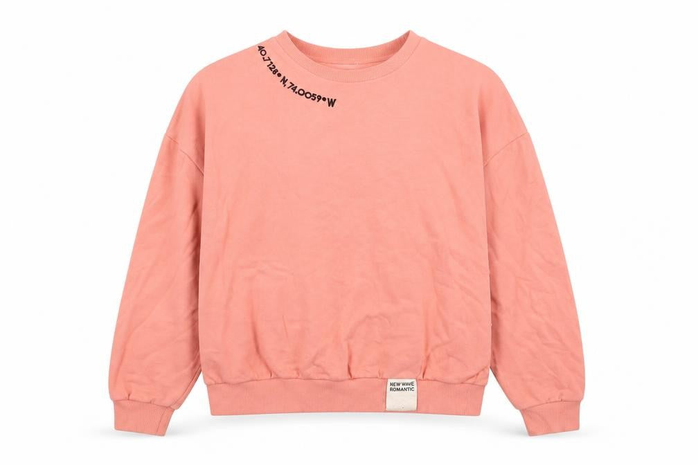 Topshop Womens Pink   Pullover Sweatshirt Size 10