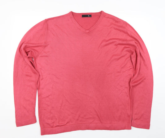 BHS Womens Pink   Pullover Jumper Size XL