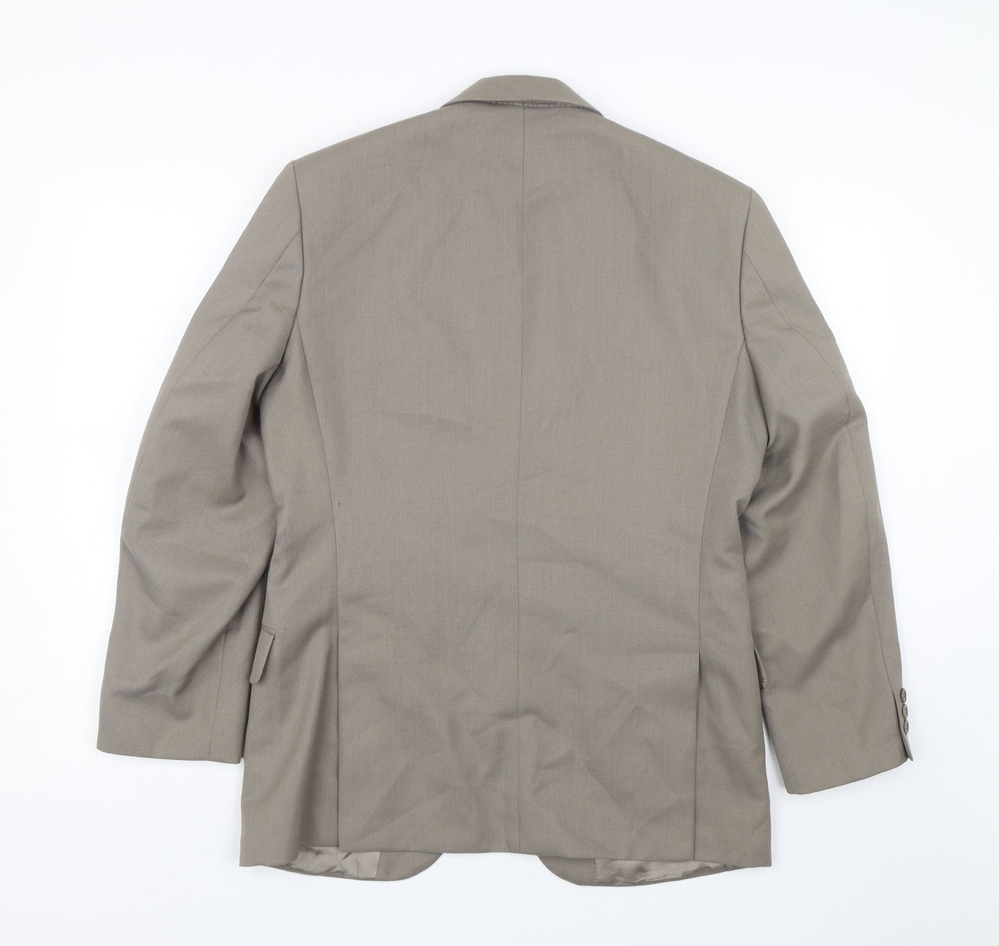 Mens UK Size 36 M&S Regular Brown Suit Jacket