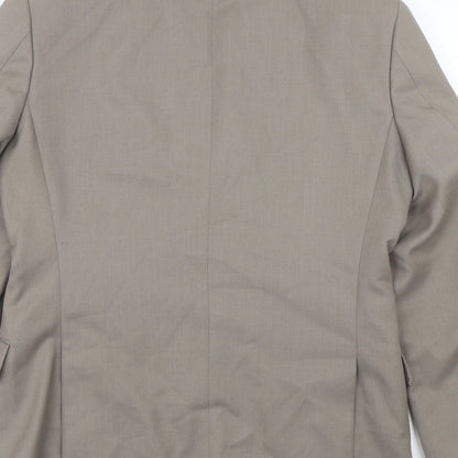 Mens UK Size 36 M&S Regular Brown Suit Jacket