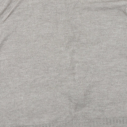 Premier man Mens Brown Argyle/Diamond  Full Zip Jumper Size XL