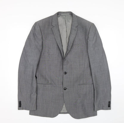 Mens UK Size 38 NEXT Regular Grey Suit Jacket