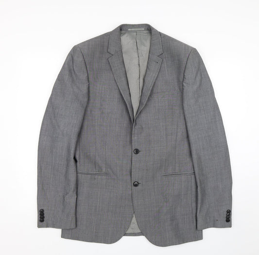 Mens UK Size 38 NEXT Regular Grey Suit Jacket