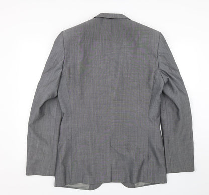 Mens UK Size 38 NEXT Regular Grey Suit Jacket