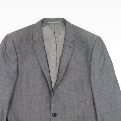 Mens UK Size 38 NEXT Regular Grey Suit Jacket