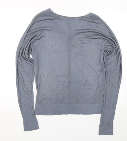 Womens UK Size XS M&S Blue Pullover Jumper