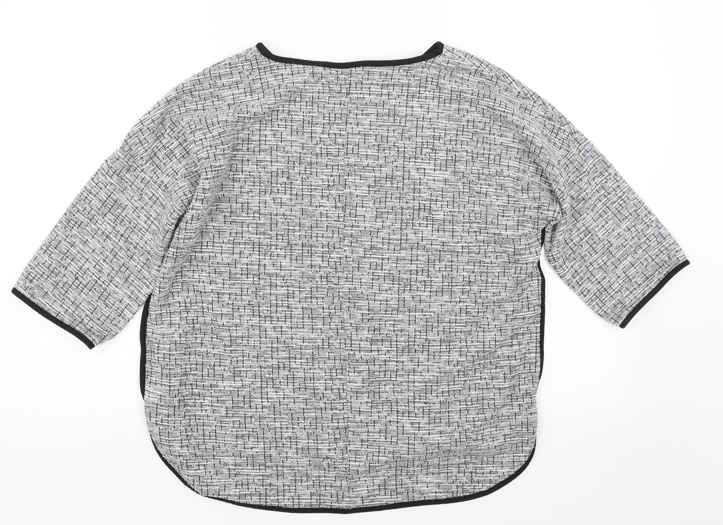 Primark Womens Grey   Pullover Jumper Size 16