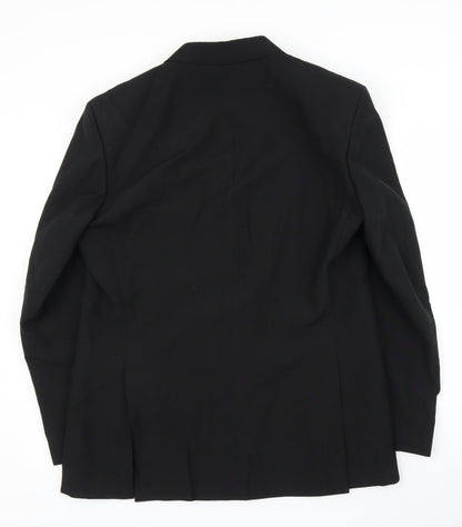 Mens UK Size 40 Chatsworth Regular Black Suit Jacket