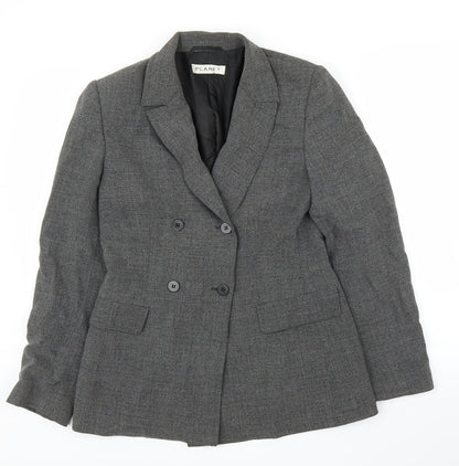 Womens UK Size 8 Planet Regular Grey Blazer