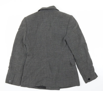 Womens UK Size 8 Planet Regular Grey Blazer