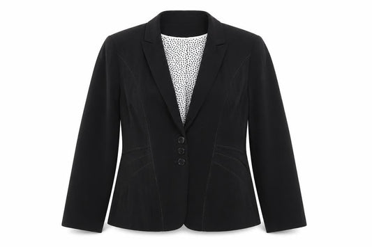 Womens UK Size L M&S Regular Black Blazer
