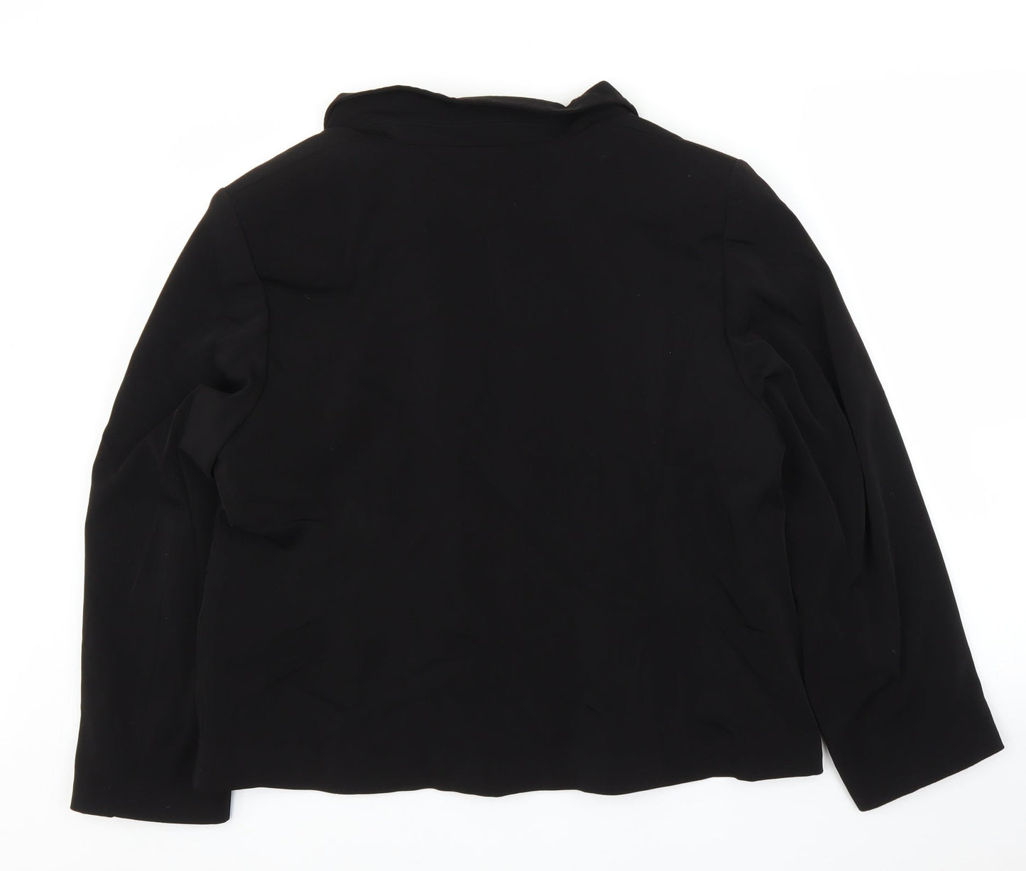 M&S Womens Black   Jacket Blazer Size L