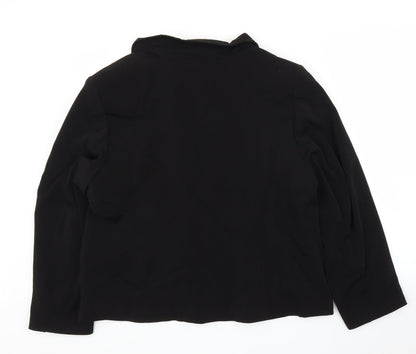 M&S Womens Black   Jacket Blazer Size L