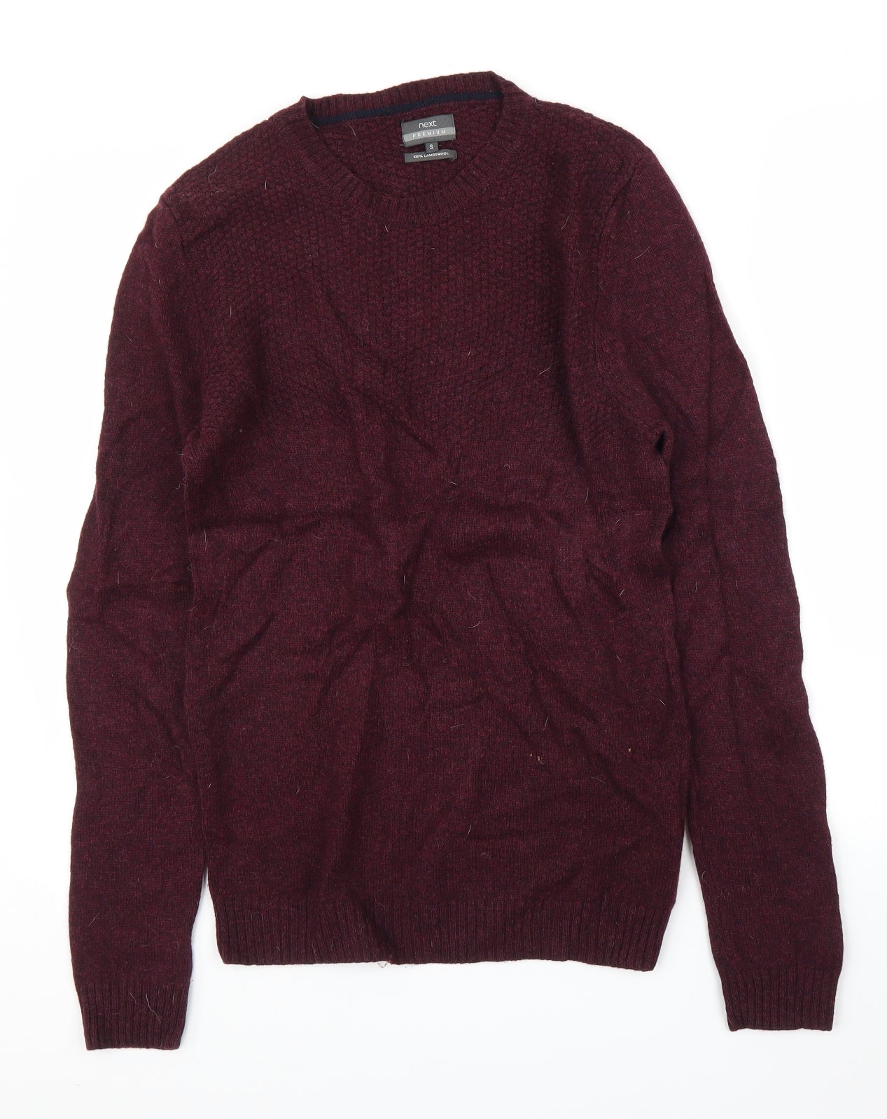 NEXT Mens Purple   Pullover Jumper Size S