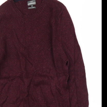 NEXT Mens Purple   Pullover Jumper Size S