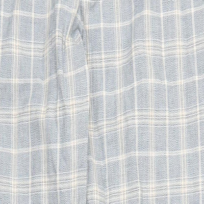 Mens UK Size 28 in Topman Regular Fit Capri Blue Trousers