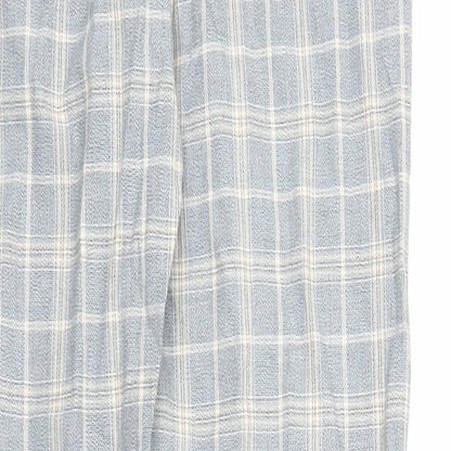 Mens UK Size 28 in Topman Regular Fit Capri Blue Trousers