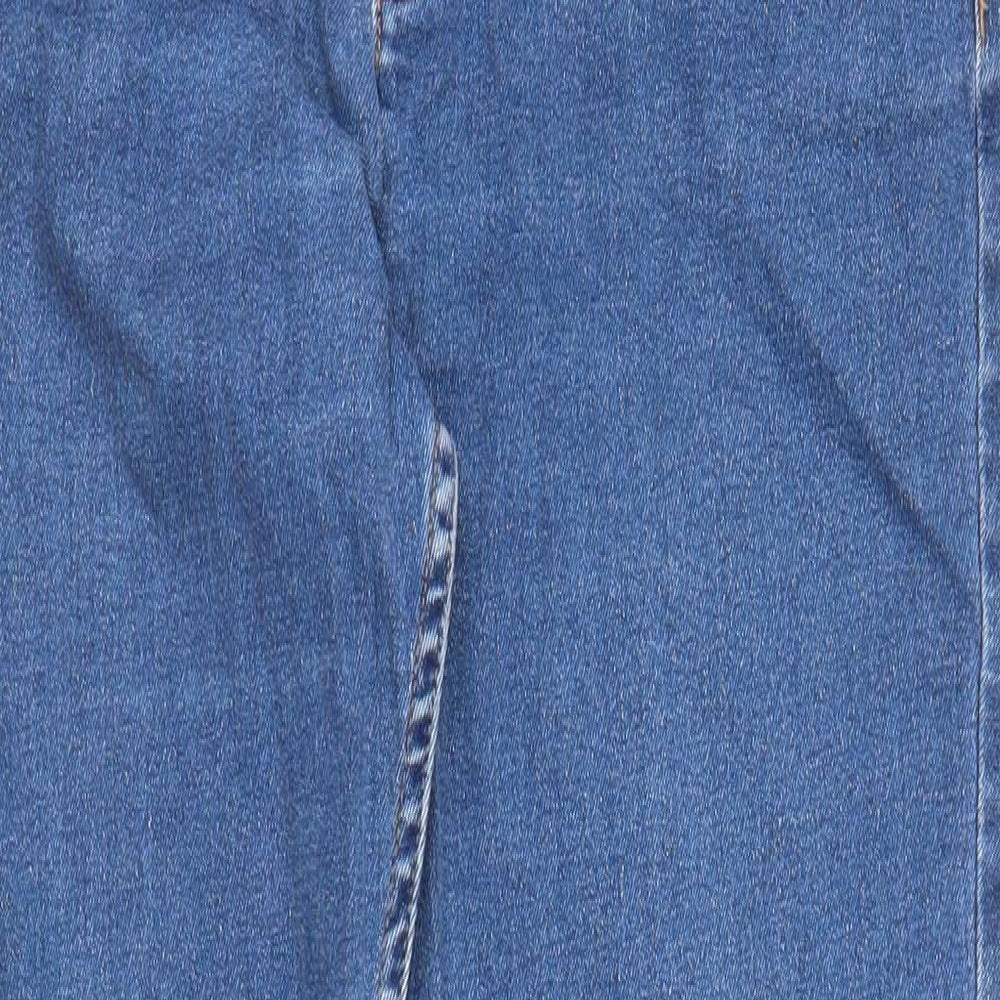 Mens UK Size 30 in Preworn Regular Fit Straight Blue Jeans
