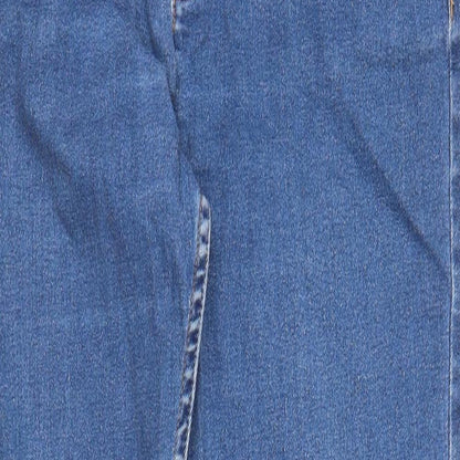 Mens UK Size 30 in Preworn Regular Fit Straight Blue Jeans